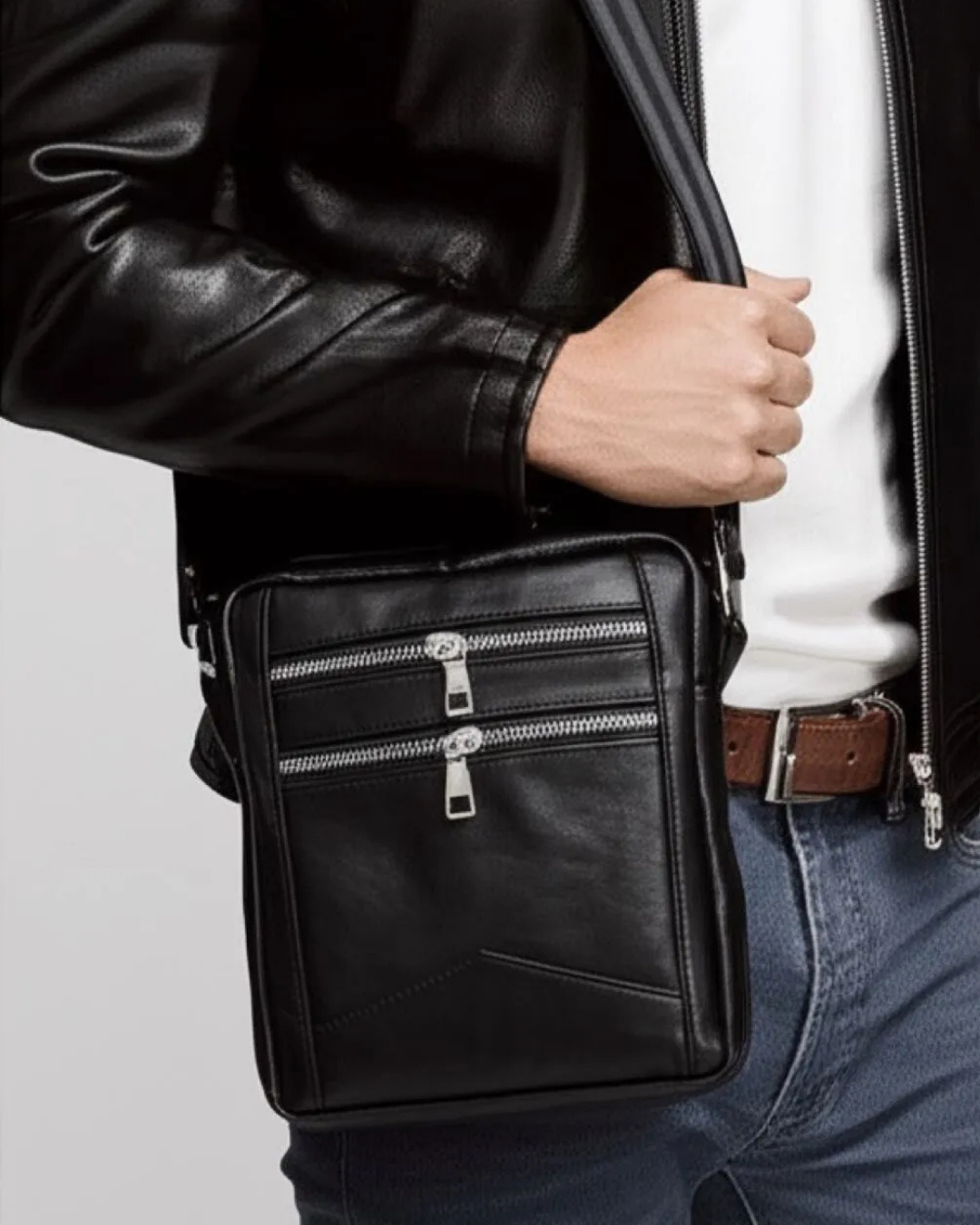 Bagard Erkek Hakiki Deri Postacı Çantası 1 Bagard Erkek Hakiki Deri Postacı Çantası