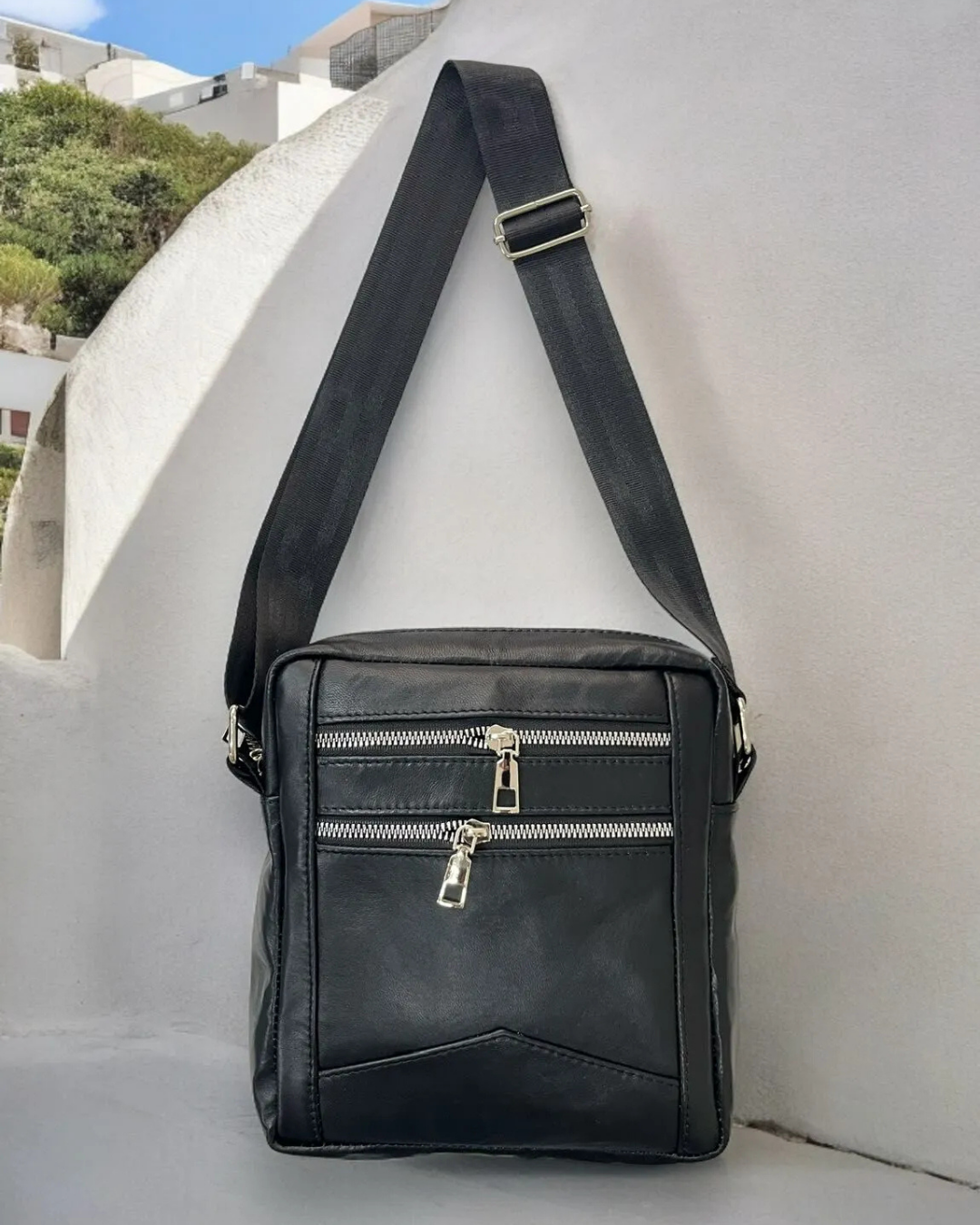 Bagard Erkek Hakiki Deri Postacı Çantası 4 Bagard Erkek Hakiki Deri Postacı Çantası - Görsel 4